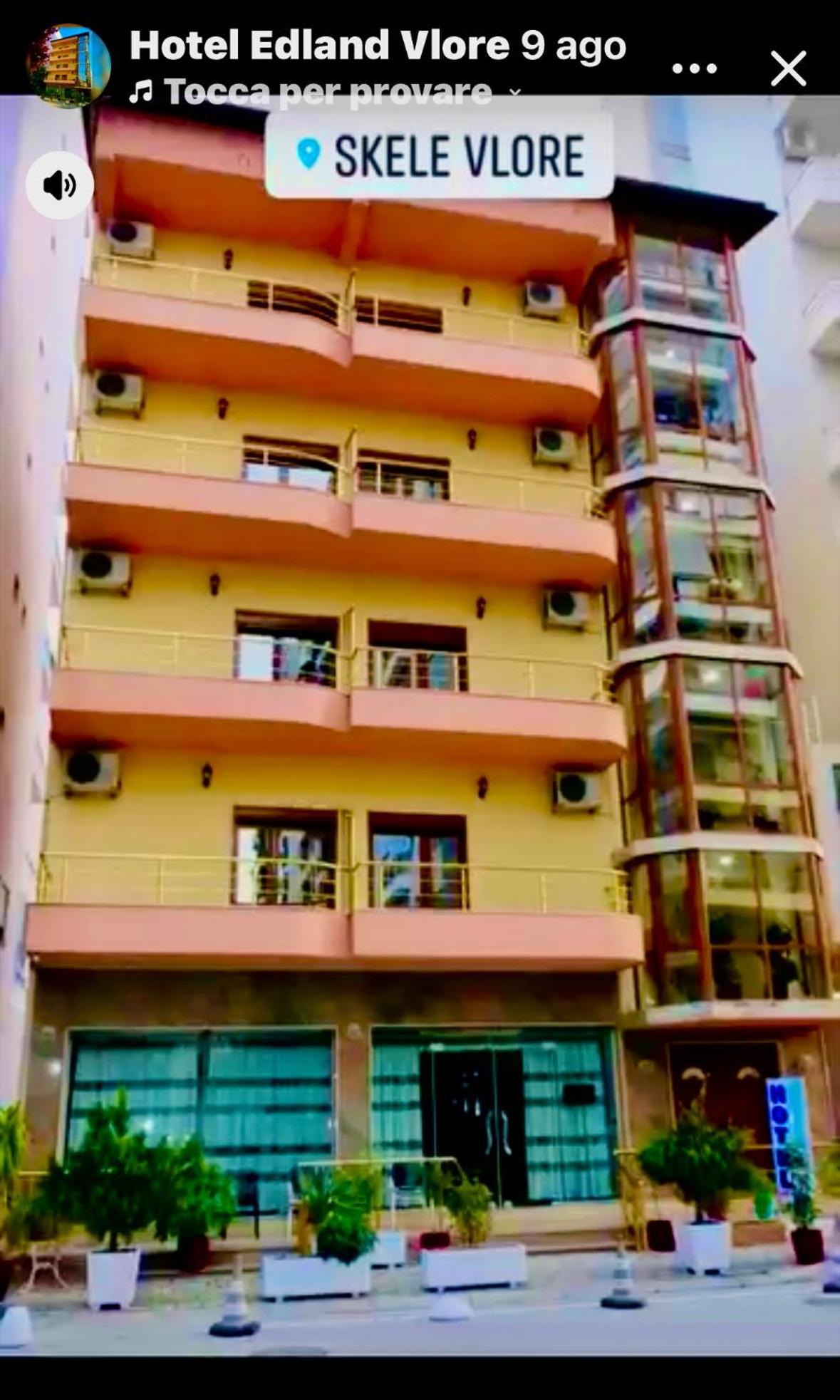 Hotel Edland Vlore Exterior photo